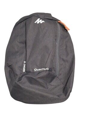 Quechua EUC Arpenaz 10 Hiking Rucksack Backpack In Black